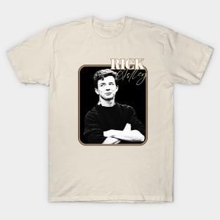 rick astley dark creme T-Shirt